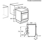 Cuisinière induction Aeg CIS6699BPW