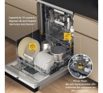 Lave-vaisselle pose libre Whirlpool W7FHS41S MAXISPACE CUVE XXL