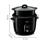 Cuiseur à riz Tefal Cuiseur a riz Classic 2, 5L, 10 portions + Louche YY4351FB