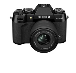 Appareil photo hybride Fujifilm X-T50 noir + XC15-45mm