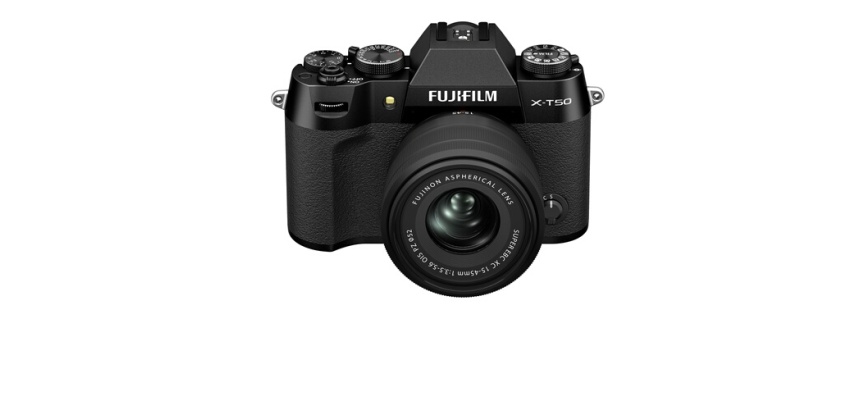 Appareil photo hybride Fujifilm X-T50 noir + XC15-45mm