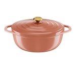 Cocotte Tefal Tefal Cocotte AIR SOFT LIGHT ovale 30x23cm en fonte d''aluminium induction E2698904
