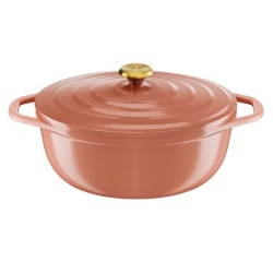 Cocotte Tefal Tefal Cocotte AIR SOFT LIGHT ovale 30x23cm en fonte d''aluminium induction E2698904