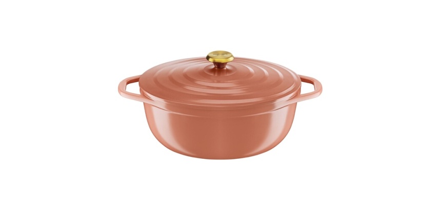 Cocotte Tefal Tefal Cocotte AIR SOFT LIGHT ovale 30x23cm en fonte d''aluminium induction E2698904