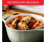 Cocotte Tefal Tefal Cocotte ronde 24 cm AIR SOFT LIGHT Green Lichen en fonte d''aluminium induction E2664625