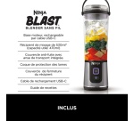Blender Ninja Blast BC151EUBK Noir