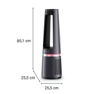 Purificateur Rowenta ECLIPSE 3 EN 1 CONNECT PURIFICATEUR/CHAUFFAGE/VENTILATEUR INTELLIGENT QU5072F0