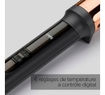 Fer à boucler Babyliss C458E - Boucleur Salon Brilliance Conical