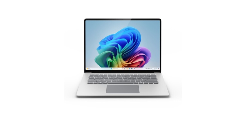 PC portable Microsoft Surface Laptop 15" - Copilot+ PC - Snapdragon X Elite - 16Go RAM 256Go SSD - Platine (2024)