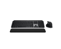 Ensemble clavier et souris Logitech MX Keys S Combo for Mac, clavier et souris sans fil, repose-poignets, clavier retroeclaire, defilement rapide, Bluetooth USB-C