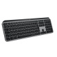 Clavier Logitech MX Keys S for Mac, clavier sans fil, fluide, saisie precise, touches programmables, retroeclaire, Bluetooth rechargeable USB-C - Gris Sideral