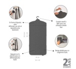 Accessoire soin du linge Brabantia Planche pour defroisseur pliable - Poivre