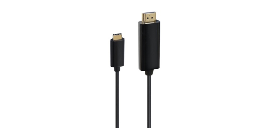 Cables USB Accsup CABLE USB-C VERS HDMI ULTRA HD 4K 1,8M NOIR