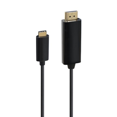 Cables USB Accsup CABLE USB-C VERS HDMI ULTRA HD 4K 1,8M NOIR