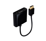 Câbles vidéo Accsup ADAPTATEUR HDMI MALE VERS VGA FEMELLE 20 CM NOIR
