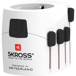 Adaptateur et convertisseur Skross Adaptateur 3 POLES 150 Pays