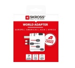 Adaptateur et convertisseur Skross Adaptateur 3 POLES 150 Pays