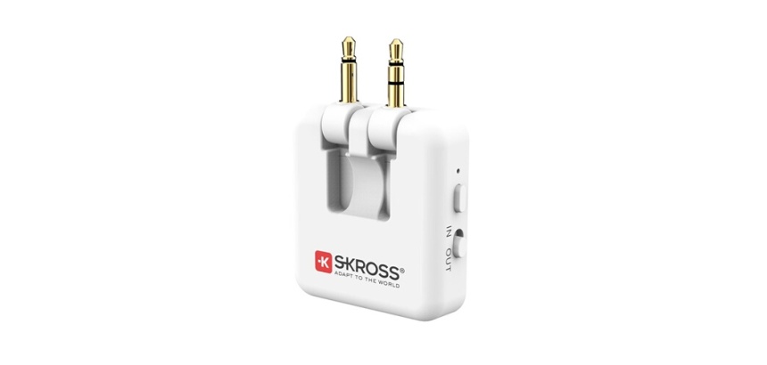 Adaptateur et convertisseur Skross Adaptateur Bluetooth pour Avion/voiture
