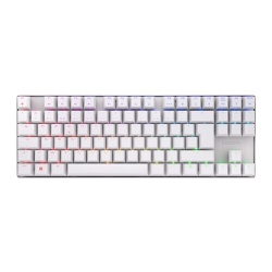 Clavier Cherry MX 8.2 TKL WIRELESS - Clavier mécanique avec rétroéclairage RGB - Filaire/Bluetooth/sans fil 2.4 GHz - Cherry MX Red - AZERTY