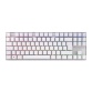 Clavier Cherry MX 8.2 TKL WIRELESS - Clavier mécanique avec rétroéclairage RGB - Filaire/Bluetooth/sans fil 2.4 GHz - Cherry MX Red - AZERTY
