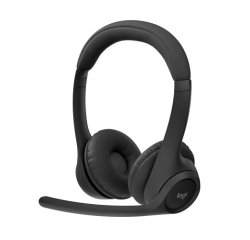 Casque PC Logitech Zone 300 Bluetooth sans fil avec microphone anti-parasite - Noir