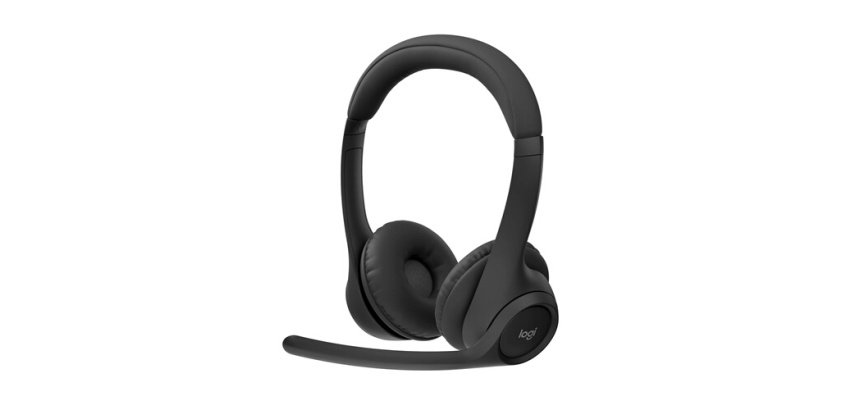Casque PC Logitech Zone 300 Bluetooth sans fil avec microphone anti-parasite - Noir