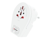 Adaptateur et convertisseur Skross Adaptateur World to Europe+Sortie Typ C 20 WATTS