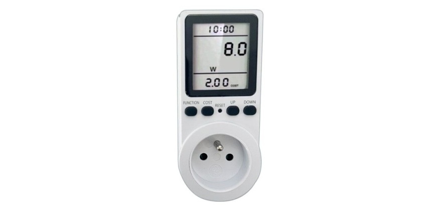 Consommation d'énergie Zenitech CONTROLEUR DE CONSOMMATION 6 PARAMATRES