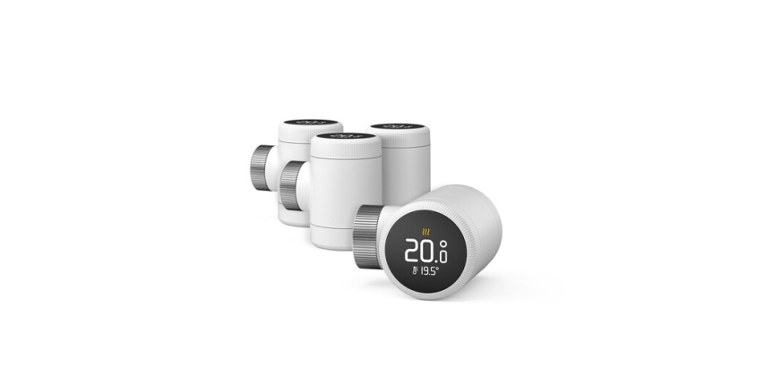 Thermostat connecté Tado Pack de 4 Têtes Thermostatiques connectées et Intelligentes X