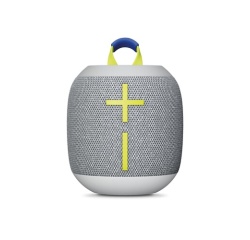 Enceinte sans fil Ultimate Ears WONDERBOOM 4, enceinte Bluetooth portable et etanche avec de puissantes basses et un son a 360 degres - Blanc