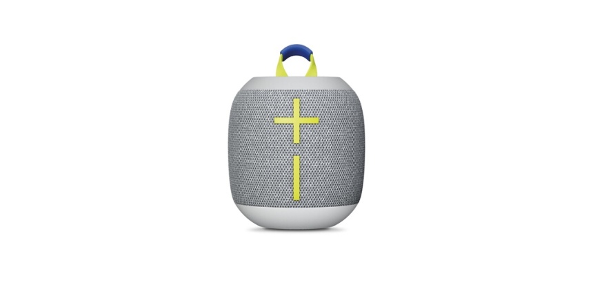 Enceinte sans fil Ultimate Ears WONDERBOOM 4, enceinte Bluetooth portable et etanche avec de puissantes basses et un son a 360 degres - Blanc