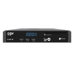 Décodeur TNT par satellite Cgv E-SAT 4K