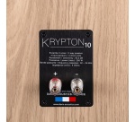 Enceinte colonne Davis Krypton 10 Blanc / Bois Clair vendue a l'unite