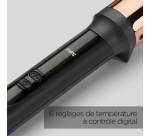 Fer à boucler Babyliss C458E - Boucleur Salon Brilliance Conical