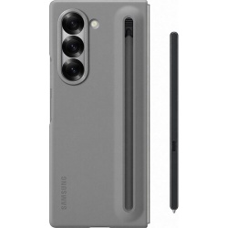 Coque et étui téléphone mobile Samsung Coque avec S Pen integre Galaxy Z Fold 6 Gris