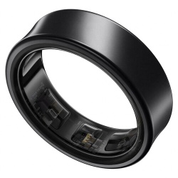 Accessoires bracelet et montre connectée Samsung Bague Galaxy Ring noire taille 8