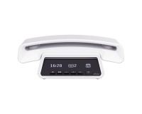 Téléphone sans fil Alcatel EPURE PREMIUM BLANC avec répondeur et fonction blocage appels publicitaires