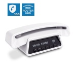 Téléphone sans fil Alcatel EPURE PREMIUM BLANC avec répondeur et fonction blocage appels publicitaires