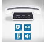 Téléphone sans fil Alcatel EPURE PREMIUM BLANC avec répondeur et fonction blocage appels publicitaires