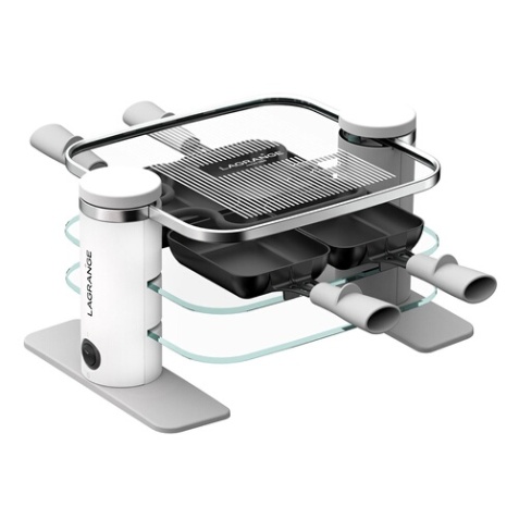 Raclette Lagrange 4 Transparence 079401 Blanc et Gris