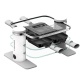 Raclette Lagrange 4 Transparence 079401 Blanc et Gris