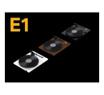 Platine vinyle Pro-ject Platine vinyle Pro-ject E1 BT Noyer avec cellule Audio-Technica AT3600L