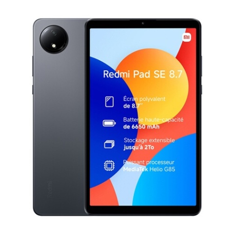 Tablette tactile Xiaomi Redmi Pad SE 64 Go Graphite