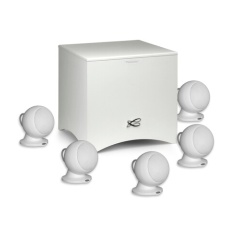 Pack enceintes Home Cinéma Cabasse ALCYONE 3 SYSTEME BLANC MAT