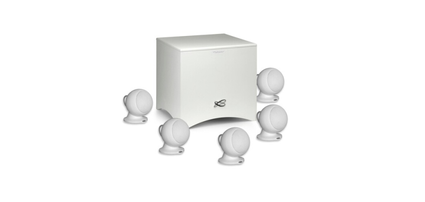 Pack enceintes Home Cinéma Cabasse ALCYONE 3 SYSTEME BLANC MAT