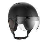 Casque vélo Casr Life Noir avec visière - L