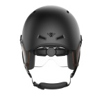 Casque vélo Casr Life Noir avec visière - L