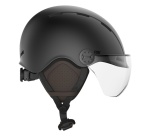 Casque vélo Casr Life Noir avec visière - M