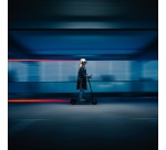 Casque vélo Casr GLOW AVEC LED ET VISIERE BLANC IVOIRE – L