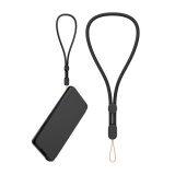 Coque et étui téléphone mobile Made For Xiaomi Folio noir + Dragonne pour Redmi 13 4G